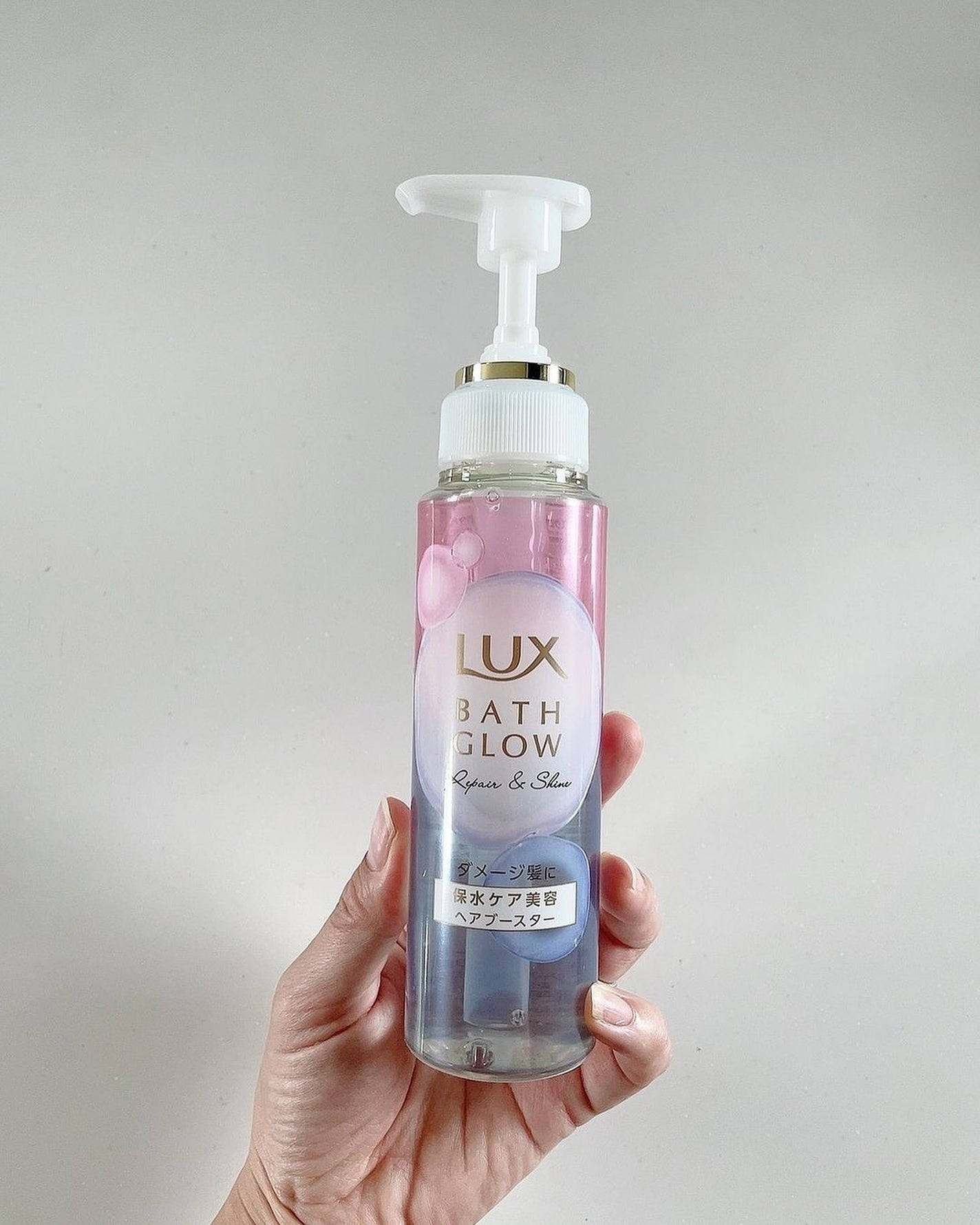 バスグロウ リペア&シャイン シャンプー/トリートメント/LUX/シャンプー・コンディショナーを使ったクチコミ(4枚目)