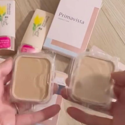 プリマヴィスタ ブライトチャージ パウダー/プリマヴィスタ/パウダーファンデーションを使ったクチコミ(2枚目)