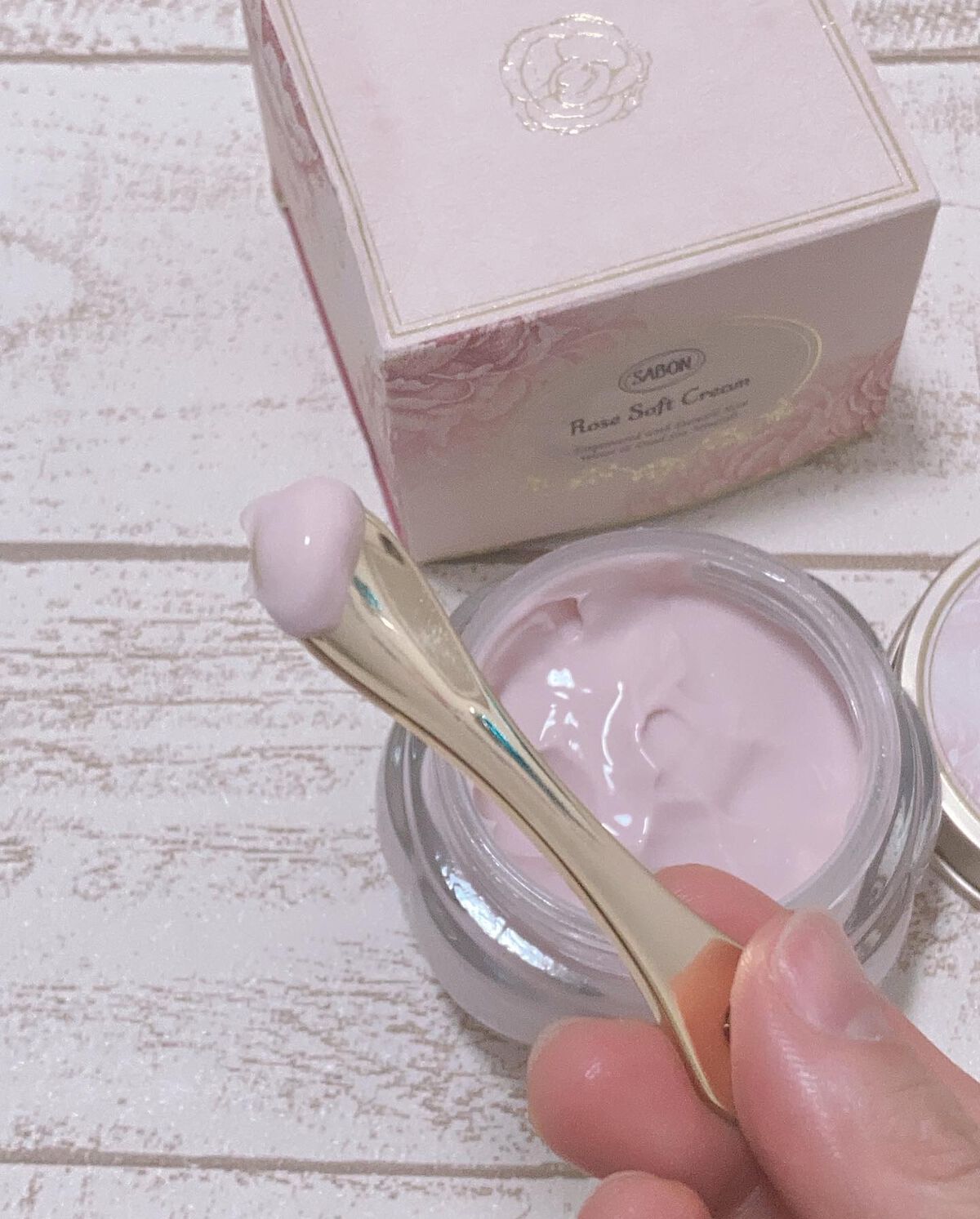 ローズソフトクリーム/SABON/フェイスクリームを使ったクチコミ(4枚目)