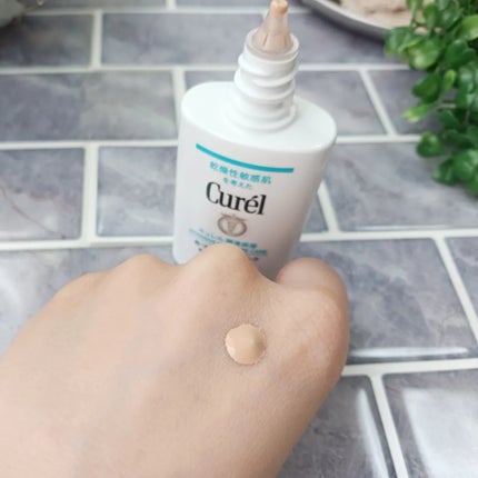 潤浸保湿 色づくベースミルク /キュレル/日焼け止めミルクを使ったクチコミ(4枚目)