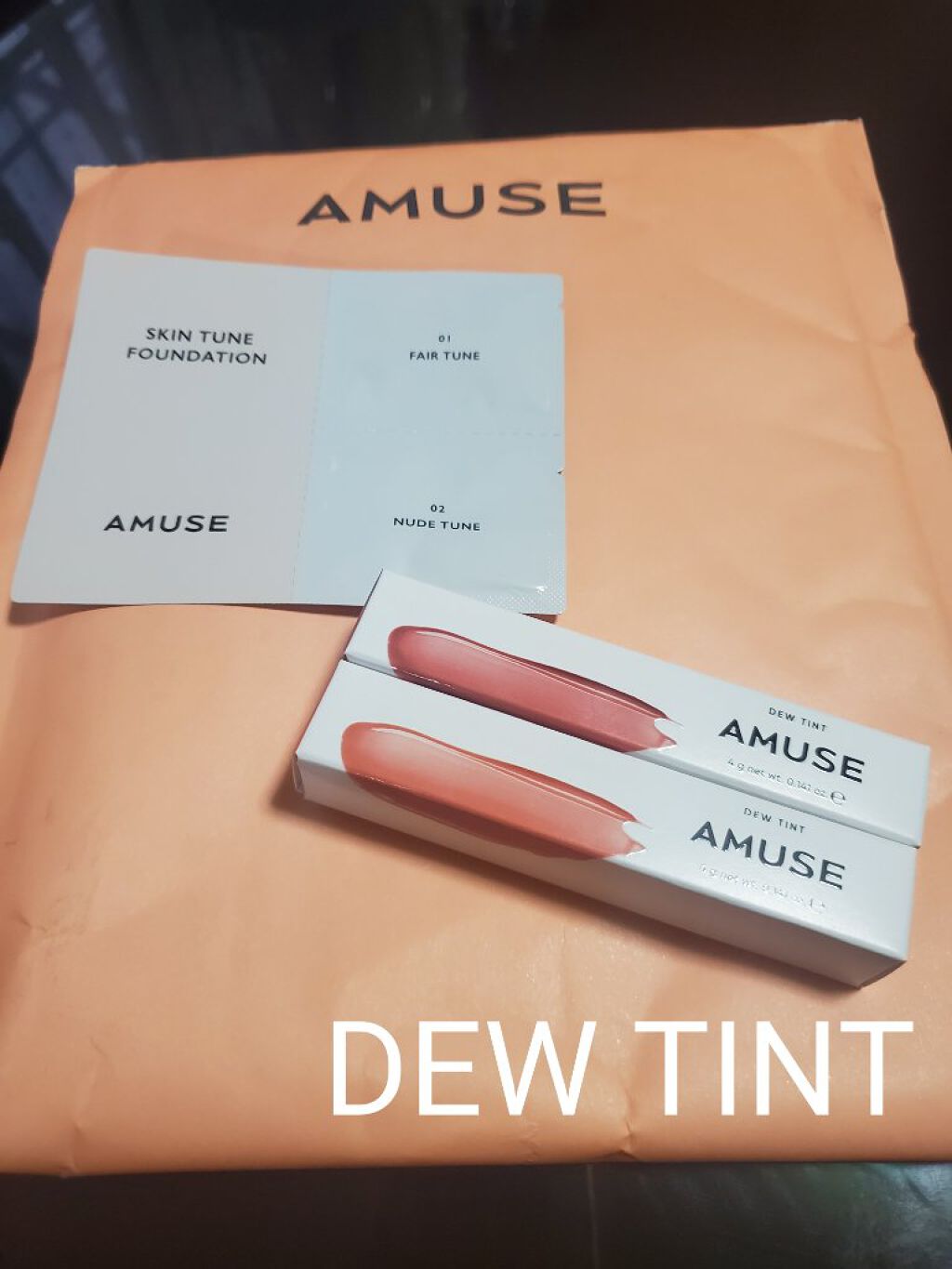 デューティント 06 フィグデュー/AMUSE/リップティントを使ったクチコミ（1枚目）