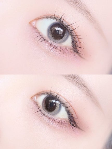 ヌンムルグレー/LENSME/カラーコンタクトレンズを使ったクチコミ(4枚目)