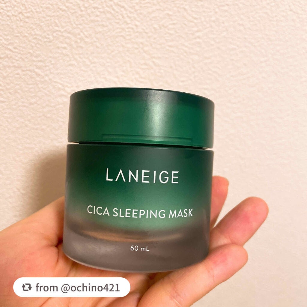 シカスリーピングマスク/LANEIGE/フェイスクリームを使ったクチコミ(1枚目)