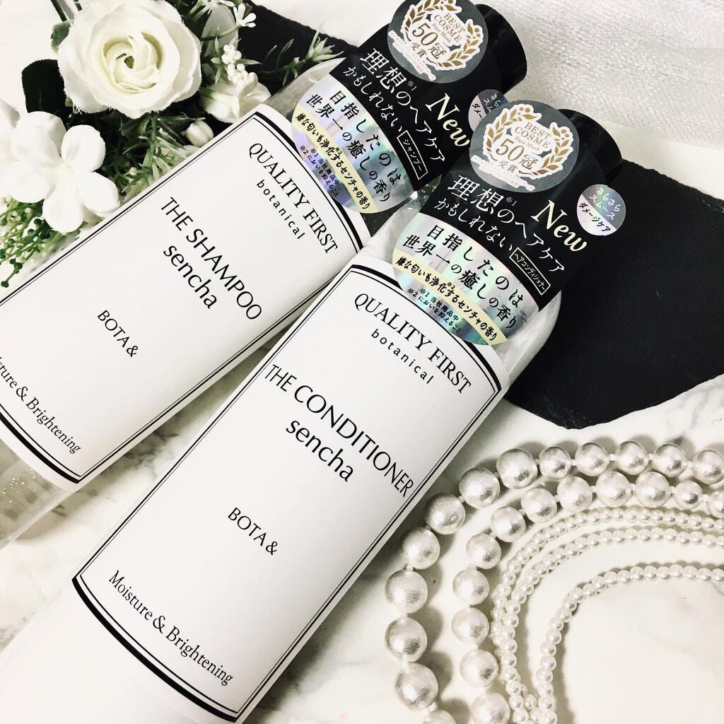 ボタアンド ザ コンディショナー <sencha>/クオリティファースト/シャンプー・コンディショナーを使ったクチコミ(1枚目)