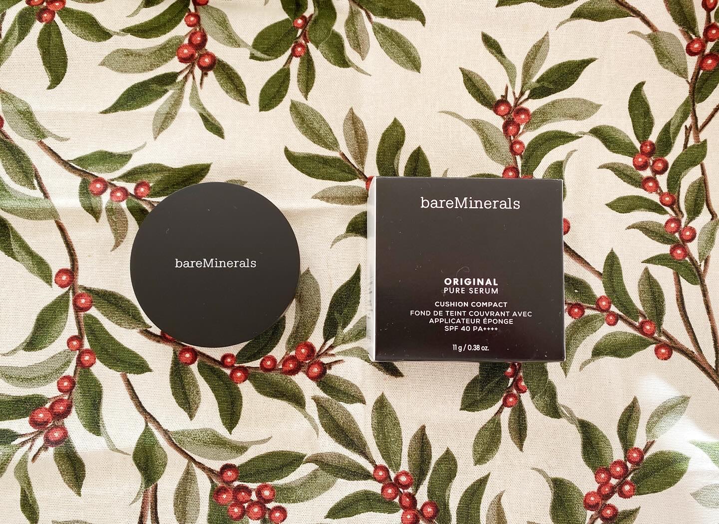 オリジナル ピュア セラム カバーアップ クッション フェアリーライト 03/bareMinerals/クッションファンデーションを使ったクチコミ（1枚目）