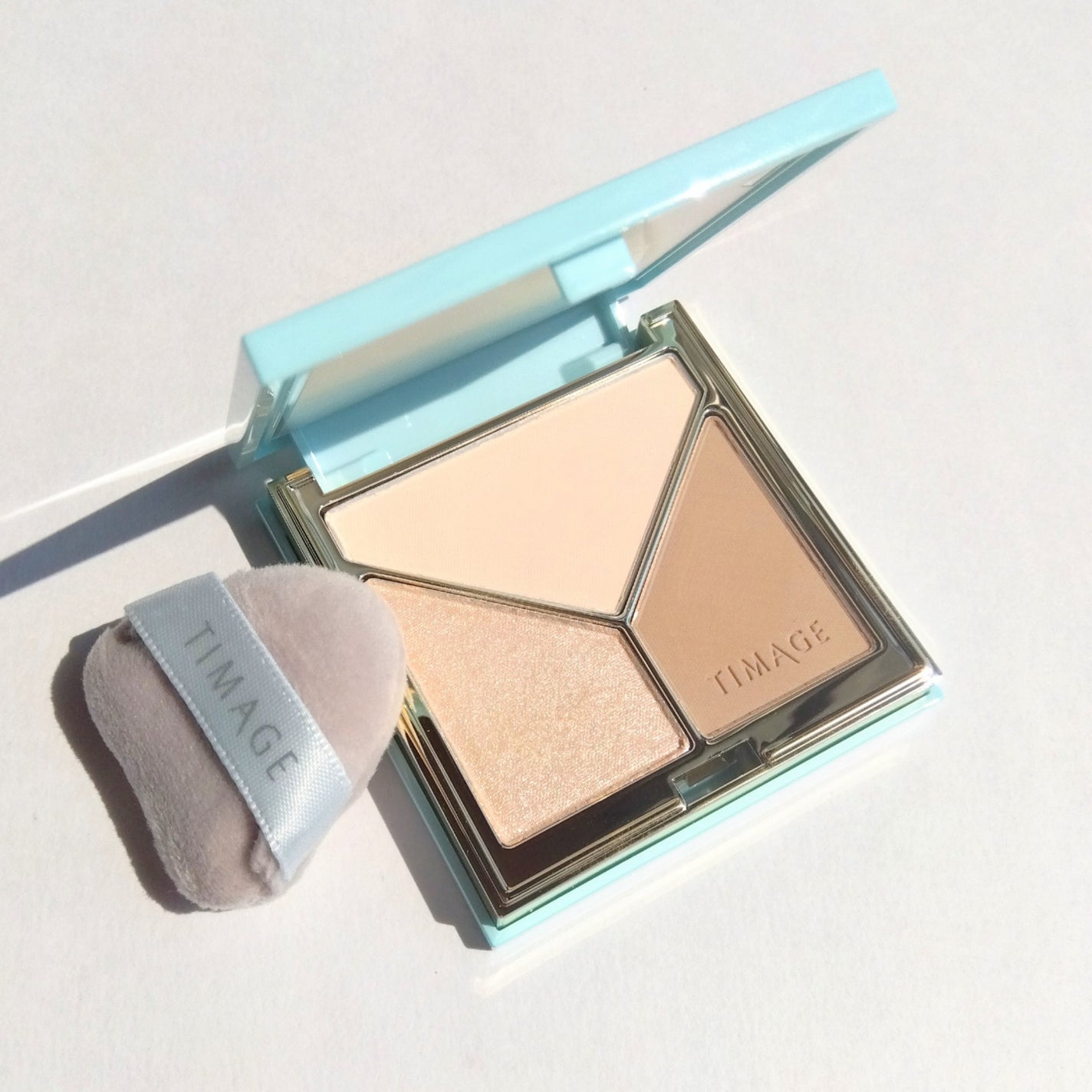 ハイライトシェーディングパレット/TIMAGE/パウダーハイライトを使ったクチコミ(3枚目)