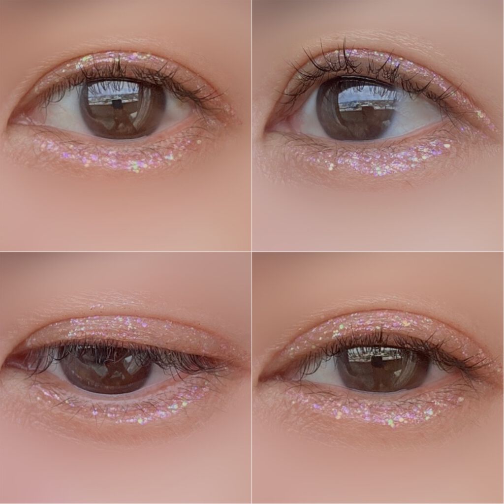 KATTISY Twinkle Beam Glitter Liner/YOUR BRAND/グリッターを使ったクチコミ（2枚目）