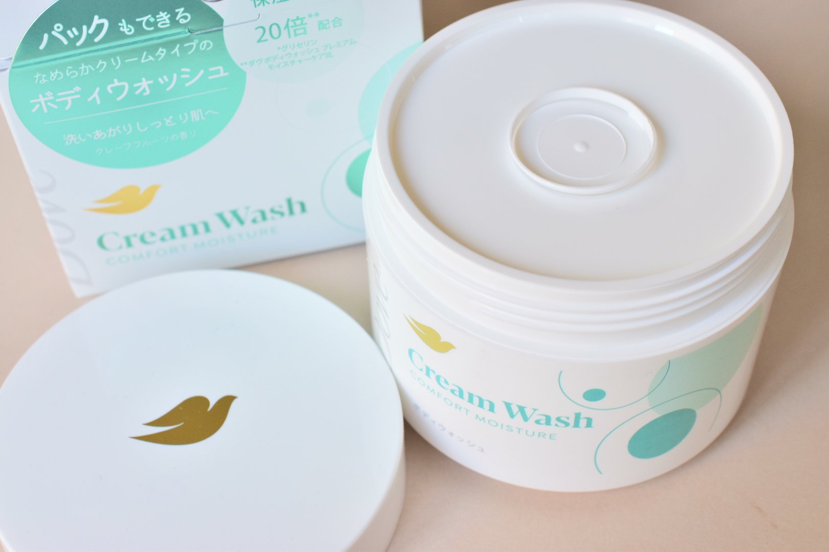 ダヴ クリームボディウォッシュ コンフォートモイスチャー/ダヴ/ボディソープを使ったクチコミ（2枚目）