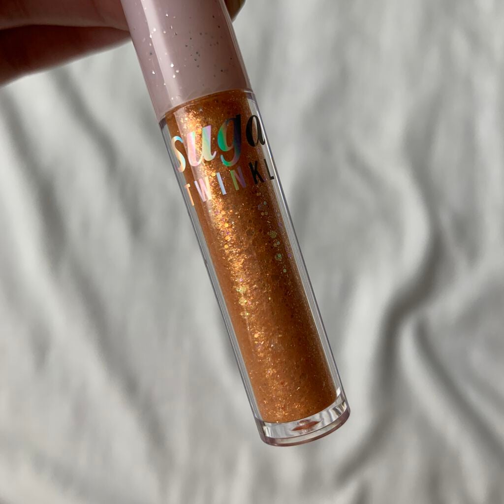 シュガー トゥインクル リキッド グリッター/PERIPERA/グリッターを使ったクチコミ(2枚目)