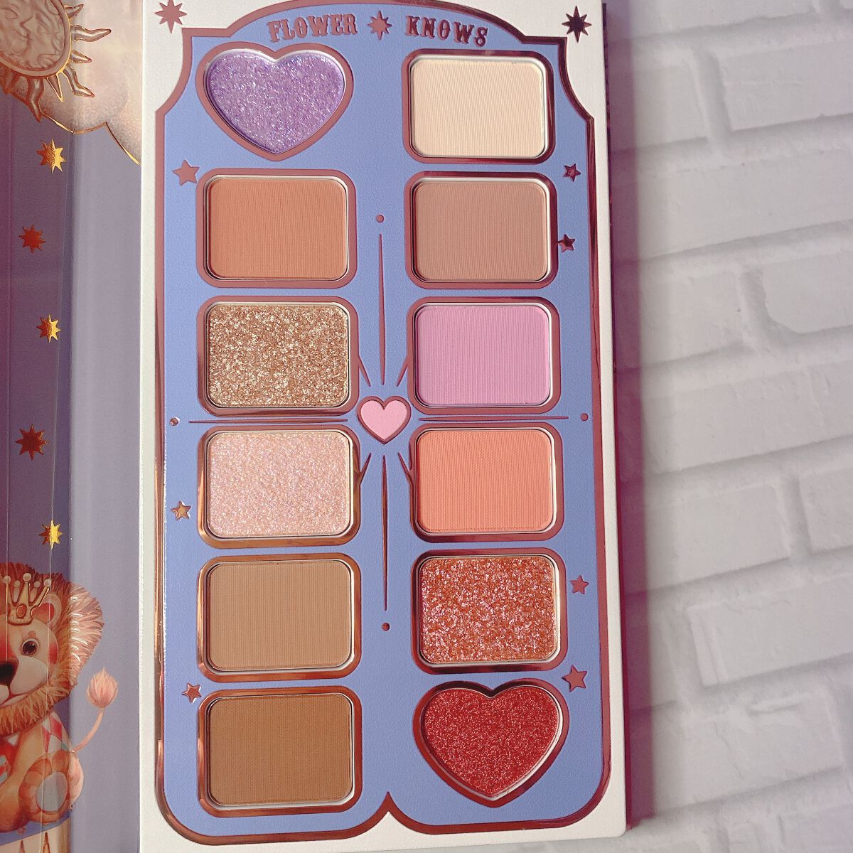 サーカスシリーズ12色アイシャドウパレット /FlowerKnows/アイシャドウパレットを使ったクチコミ(2枚目)