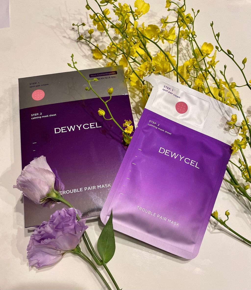 トラブルペアーマスク/DEWYCEL/シートマスク・パックを使ったクチコミ(1枚目)