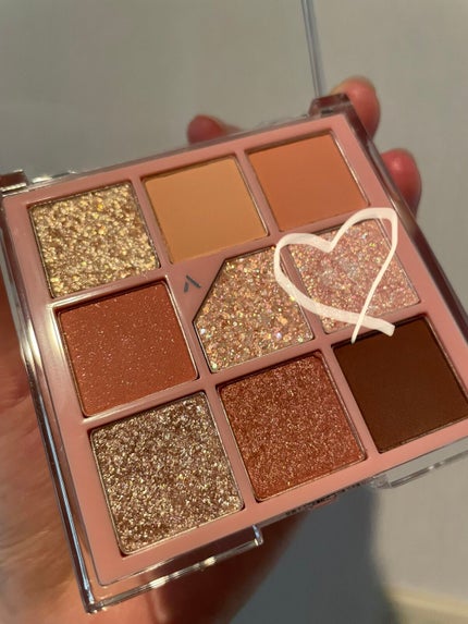 グリッターペディアアイパレット/unleashia/アイシャドウパレットを使ったクチコミ(2枚目)