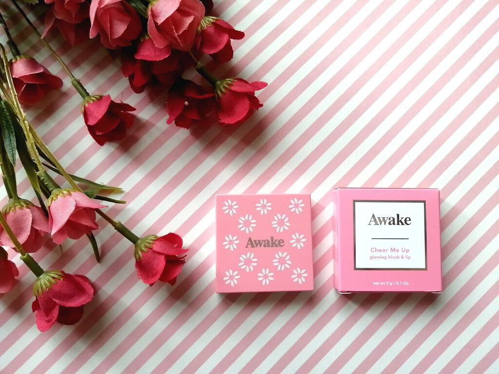 チアミーアップ グロウイング ブラッシュ&リップ/Awake/口紅を使ったクチコミ(1枚目)