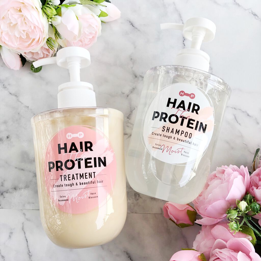 モイストシャンプー／ヘアトリートメント/ヘアザプロテイン/市販シャンプーを使ったクチコミ（1枚目）