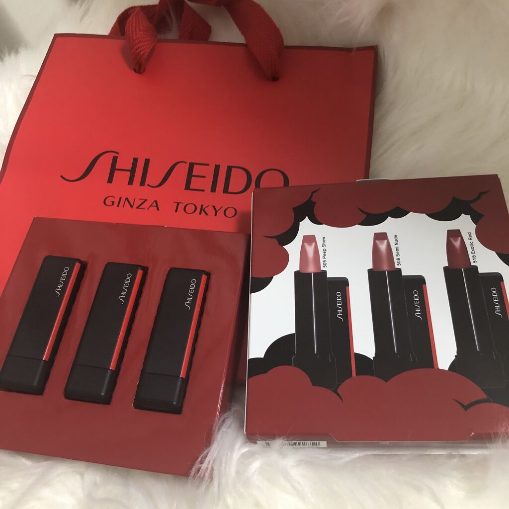 モダンマット パウダーリップスティック 508	Semi Nude/SHISEIDO/口紅を使ったクチコミ（1枚目）