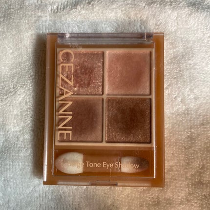 ベージュトーンアイシャドウ/CEZANNE/アイシャドウパレットを使ったクチコミ(1枚目)