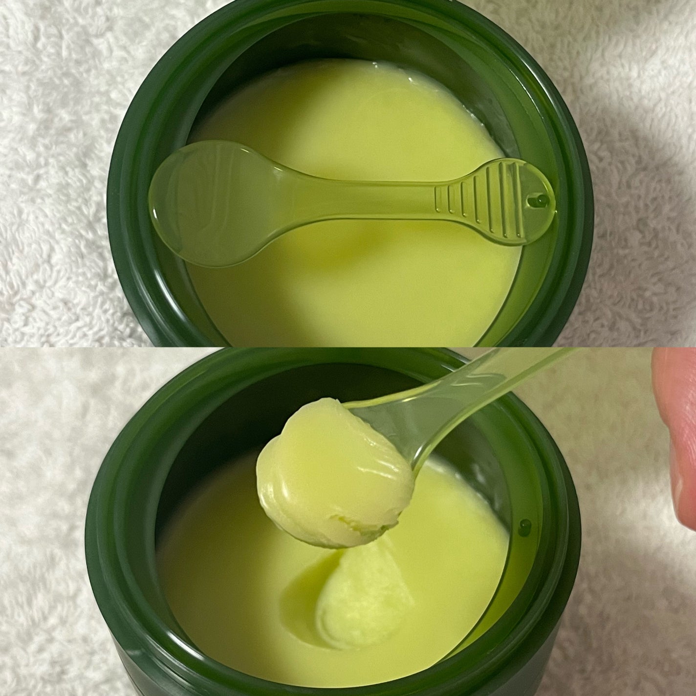 グリーンディープポアクレンジングバーム/Dr.G/クレンジングバームを使ったクチコミ(2枚目)