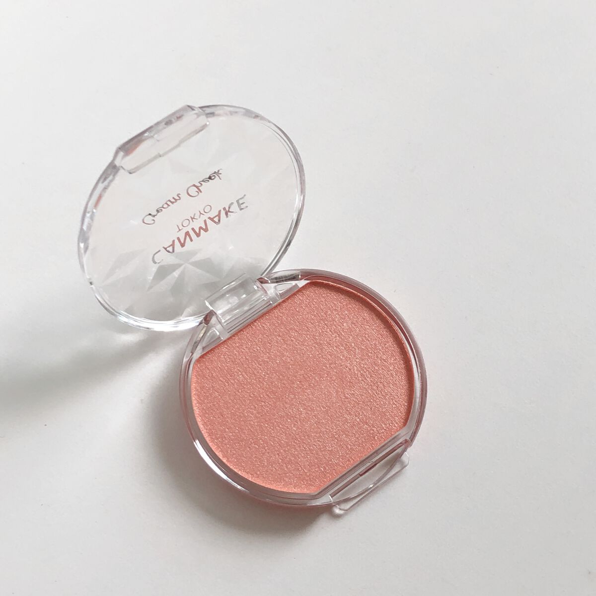 クリームチーク(パールタイプ) P04 アプリコットシェル/キャンメイク/ジェル・クリームチークを使ったクチコミ（2枚目）