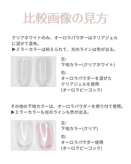 フェアリーダストパウダーオーロラピーコック/キャンドゥ/ネイルシールを使ったクチコミ(4枚目)