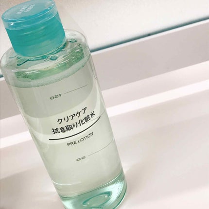 クリアケア拭き取り化粧水/無印良品/拭き取り化粧水を使ったクチコミ(1枚目)