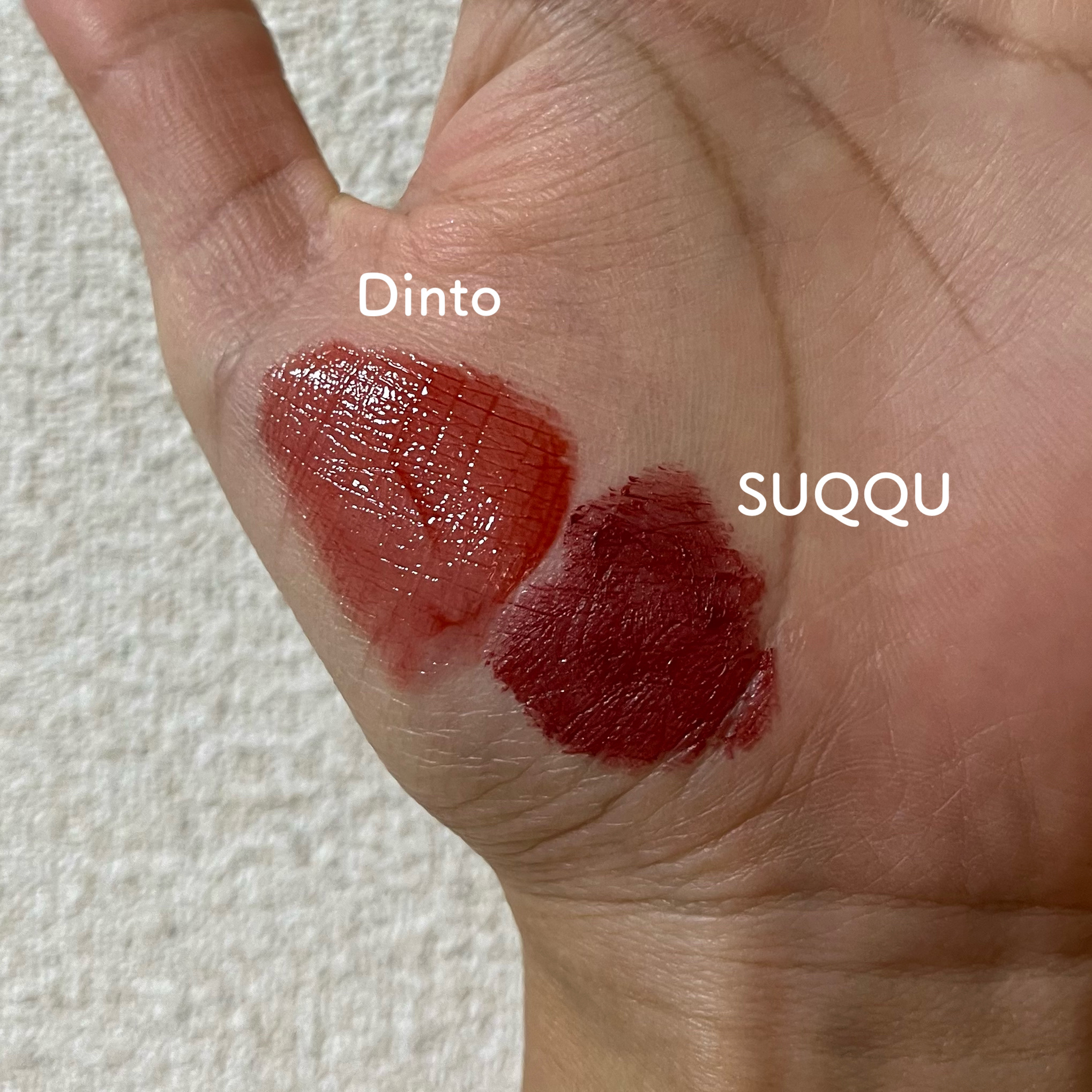 ブラーグロイリップティント/Dinto/リップティントを使ったクチコミ（3枚目）