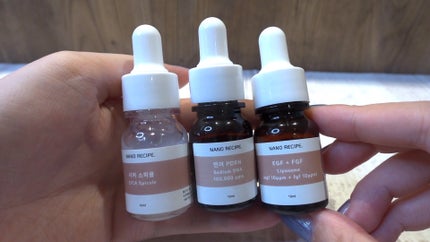 EGF+FGF 原液/NANO RECIPE./美容液を使ったクチコミ(4枚目)