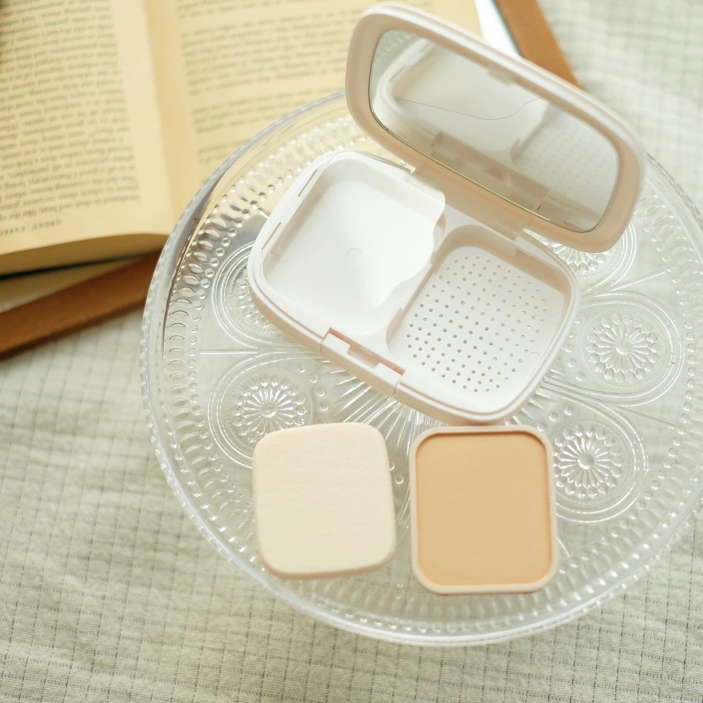 パウダーファンデーション/media luxe/パウダーファンデーションを使ったクチコミ(3枚目)