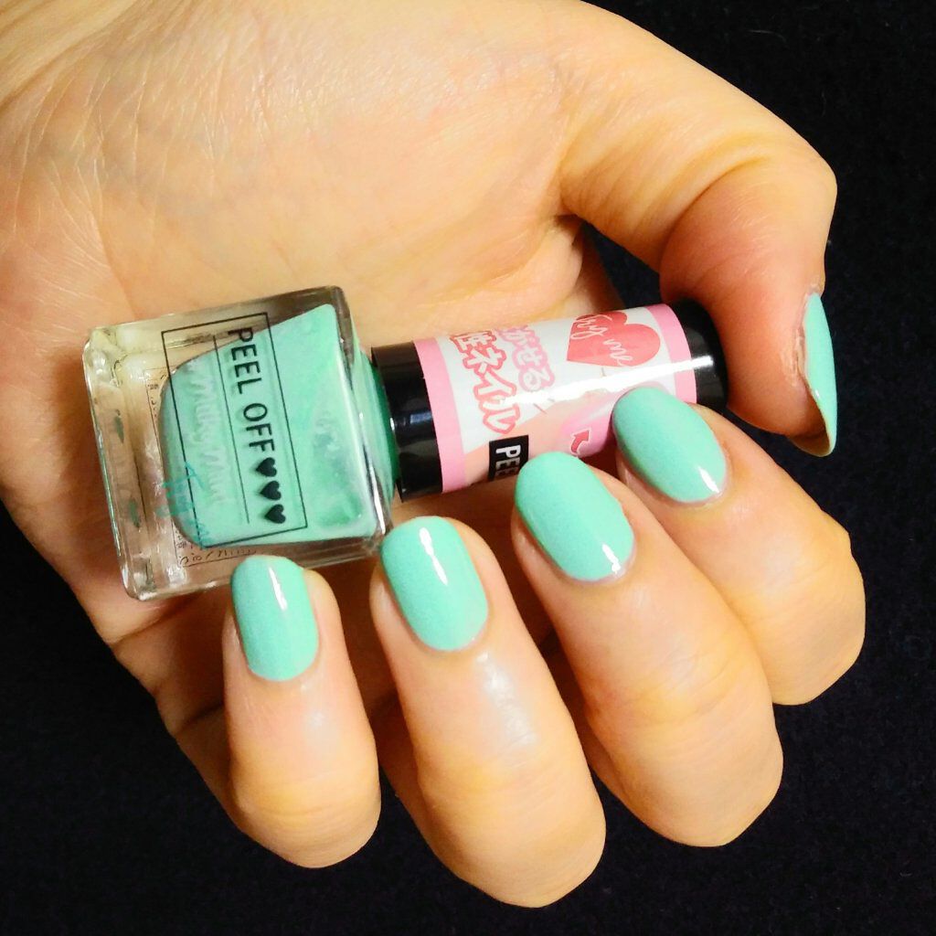 SHピールオフネイル/セリア/マニキュアを使ったクチコミ（2枚目）