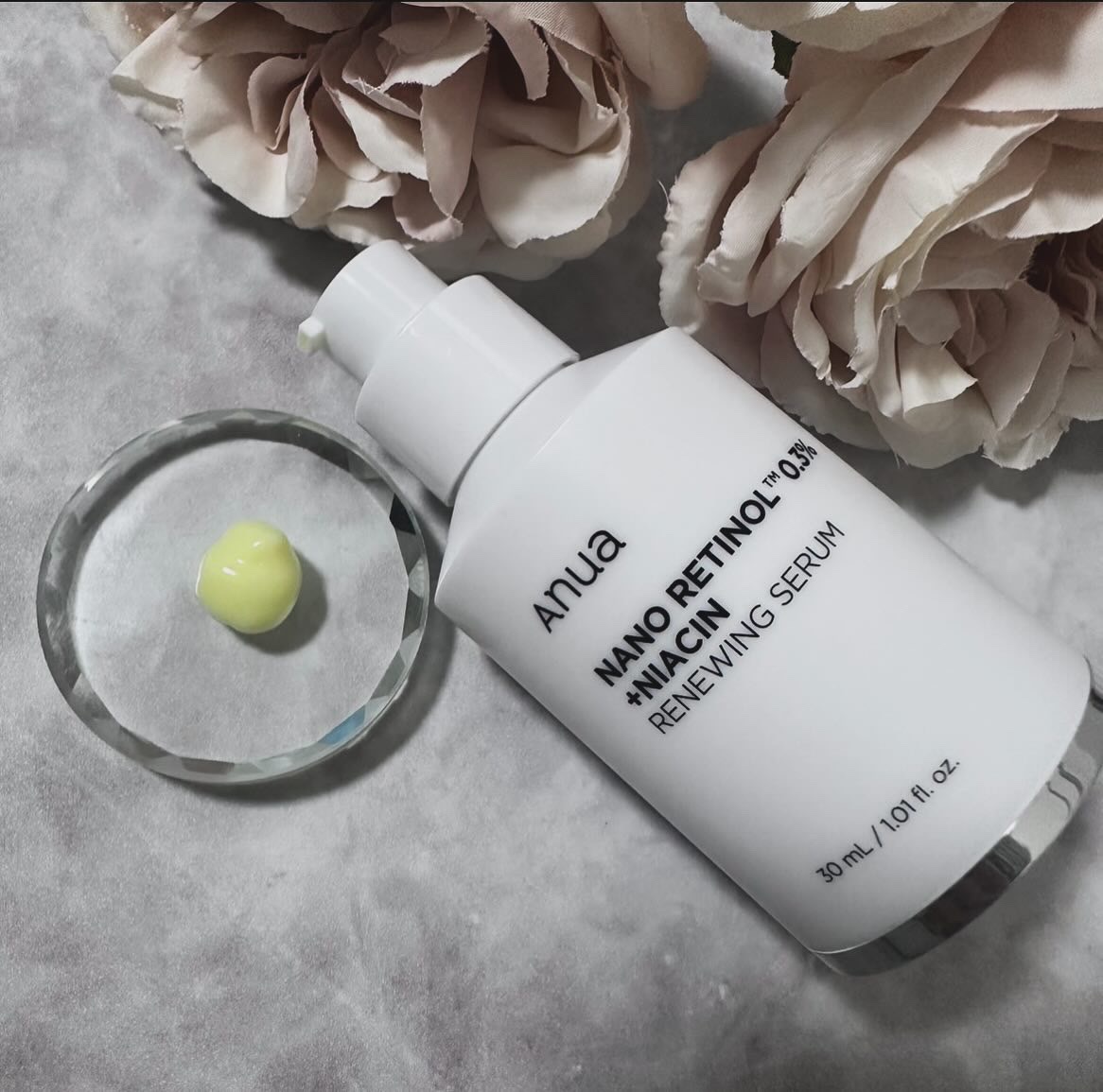 レチノール0.3 ナイアシンリニューイングセラム/Anua/美容液を使ったクチコミ（2枚目）