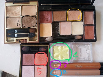 リアルクローズシャドウ/excel/アイシャドウパレットを使ったクチコミ(1枚目)