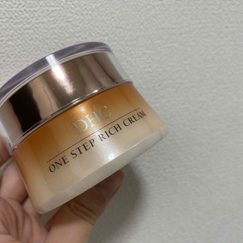 ワンステップリッチクリーム/DHC/オールインワン化粧品を使ったクチコミ(1枚目)