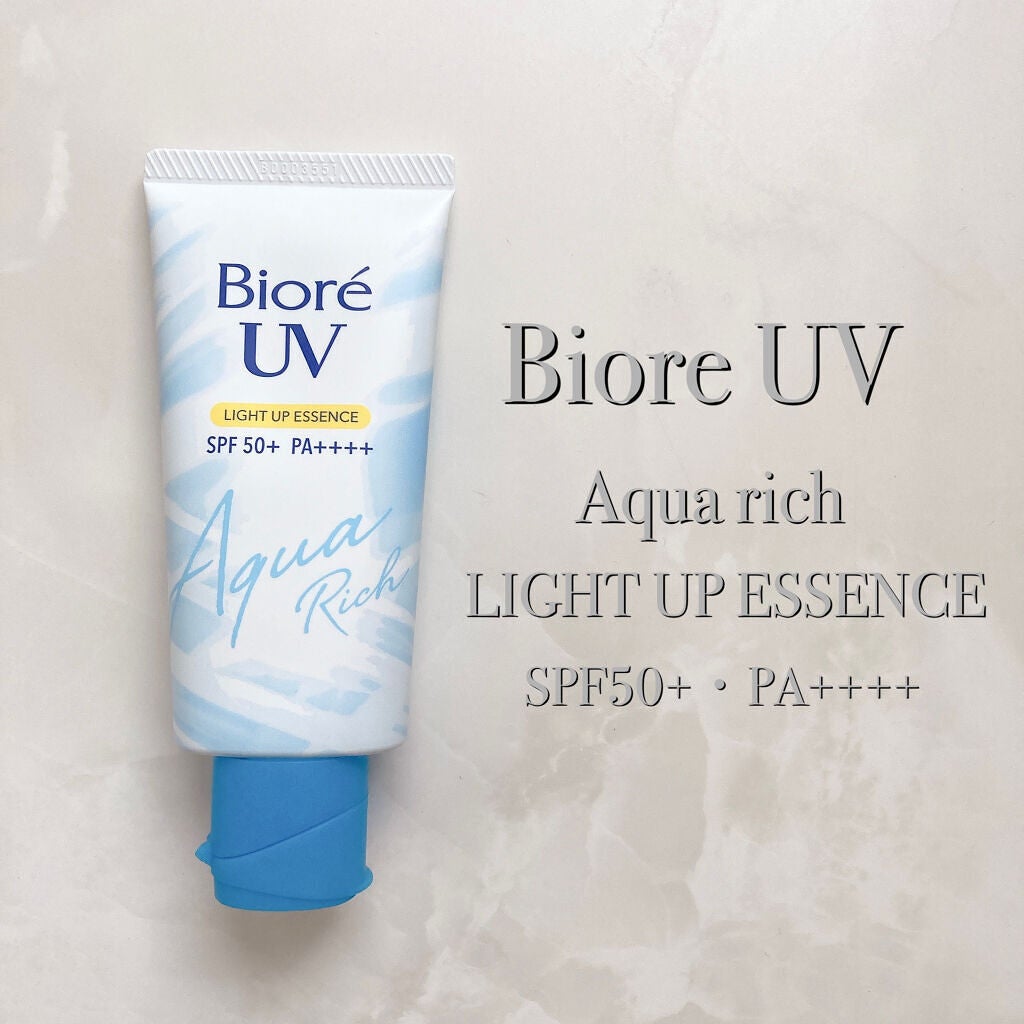 ビオレUV アクアリッチ ライトアップエッセンス/ビオレ/日焼け止めクリームを使ったクチコミ(2枚目)