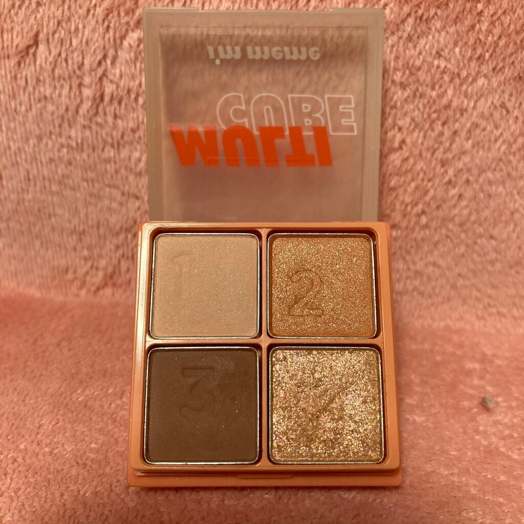 マルチキューブ/i’m meme/アイシャドウパレットを使ったクチコミ(2枚目)