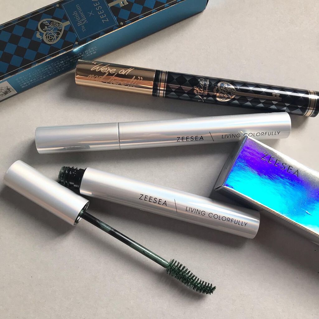 ダイヤモンドシリーズ カラーマスカラ/ZEESEA/マスカラを使ったクチコミ(1枚目)