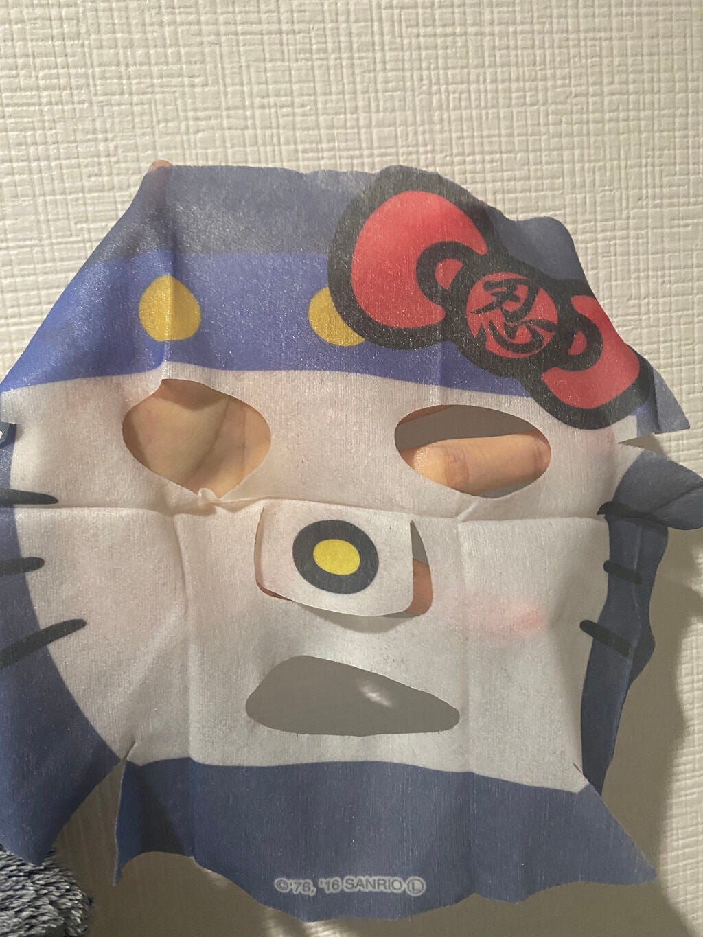 ハローキテイ なりきりフェイスパック/サンリオ/シートマスク・パックを使ったクチコミ(6枚目)