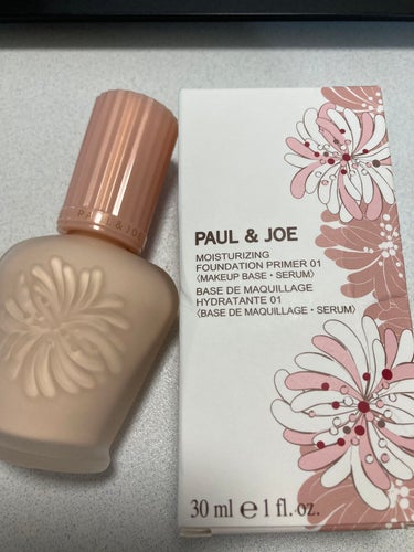 PAUL & JOE BEAUTE　モイスチュアライジング ファンデーション プライマー01
程よいカバー力✨保湿力✨
 #打倒乾燥 