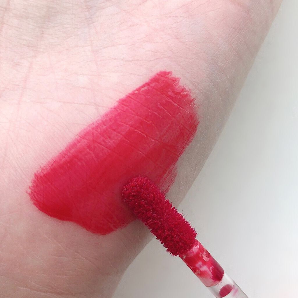 インク ムード ドロップ ティント/PERIPERA/リップグロスを使ったクチコミ（3枚目）