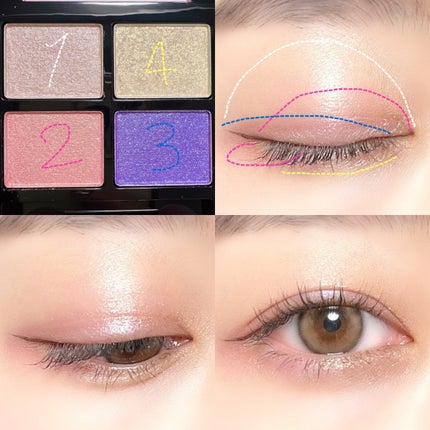 アイシャドウパレット/ILM/アイシャドウパレットを使ったクチコミ(5枚目)