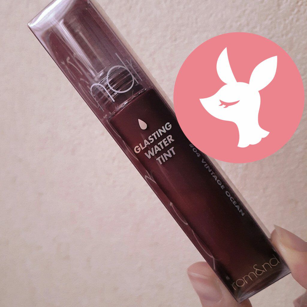 グラスティングウォーターティント/rom&nd/リップティントを使ったクチコミ（1枚目）