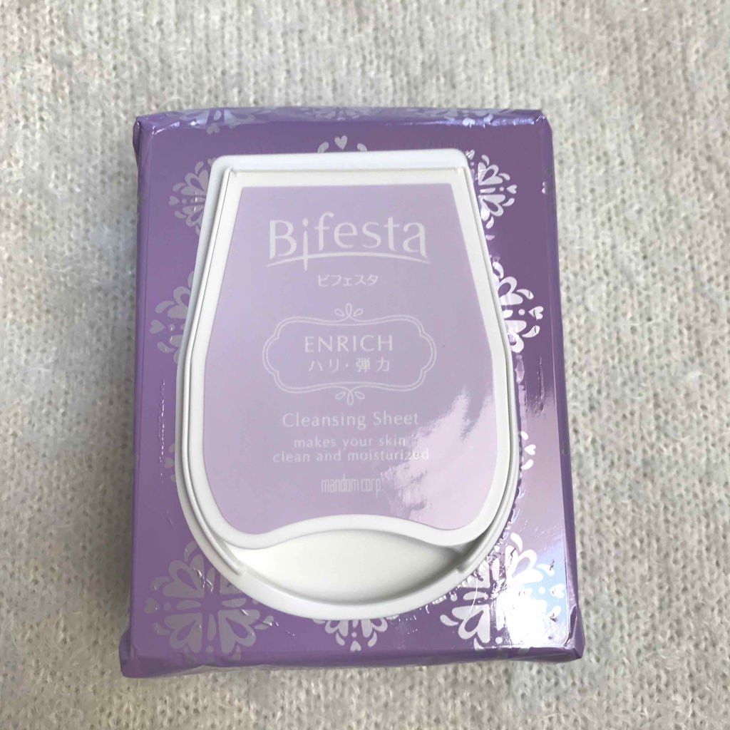 ミセラークレンジング シート エンリッチ/ビフェスタ/クレンジングシートを使ったクチコミ(2枚目)