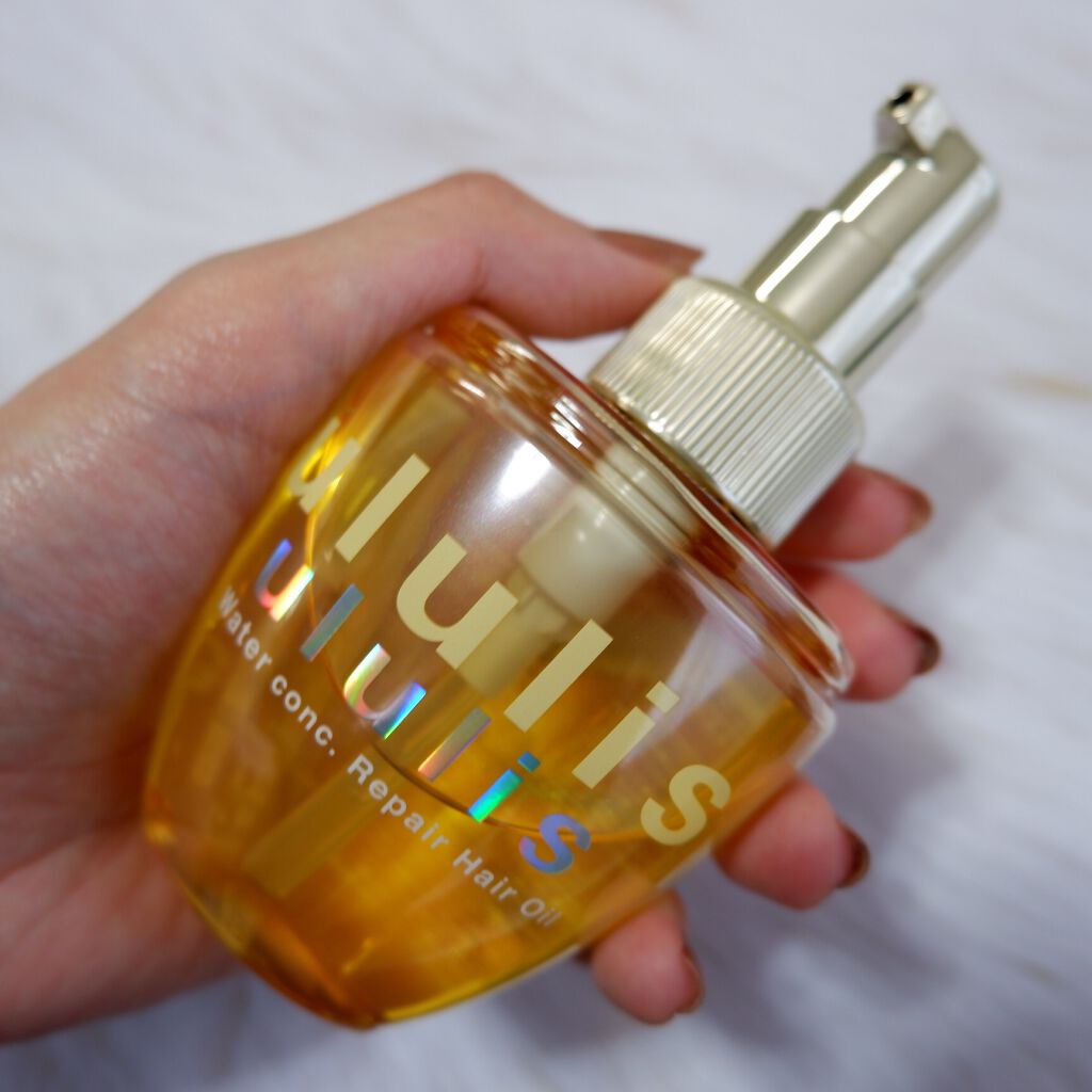 ウォーターコンク リペアヘアオイル/ululis/ヘアオイルを使ったクチコミ（2枚目）