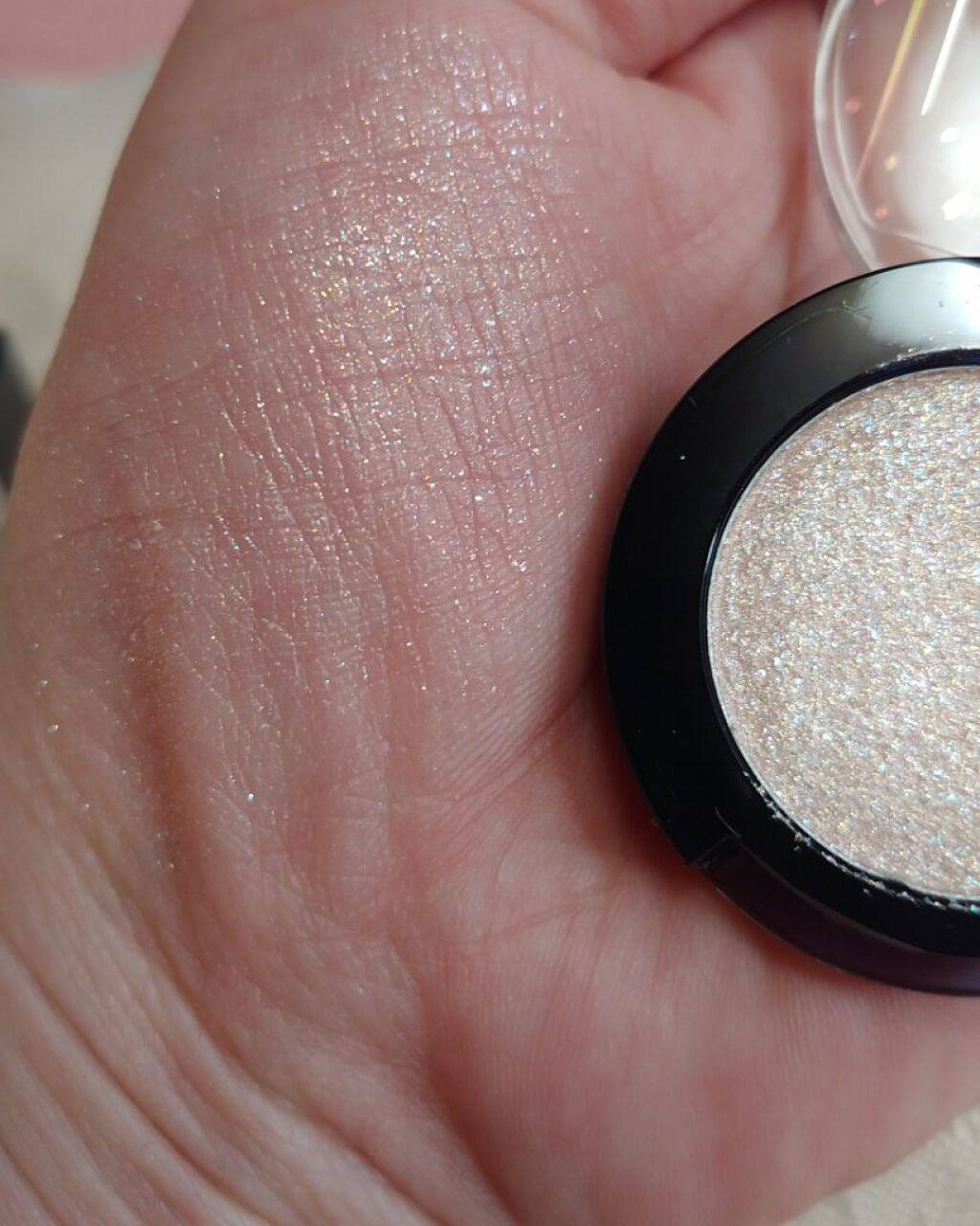 グリッター シャドウ カラー/rom&nd/グリッターを使ったクチコミ(2枚目)