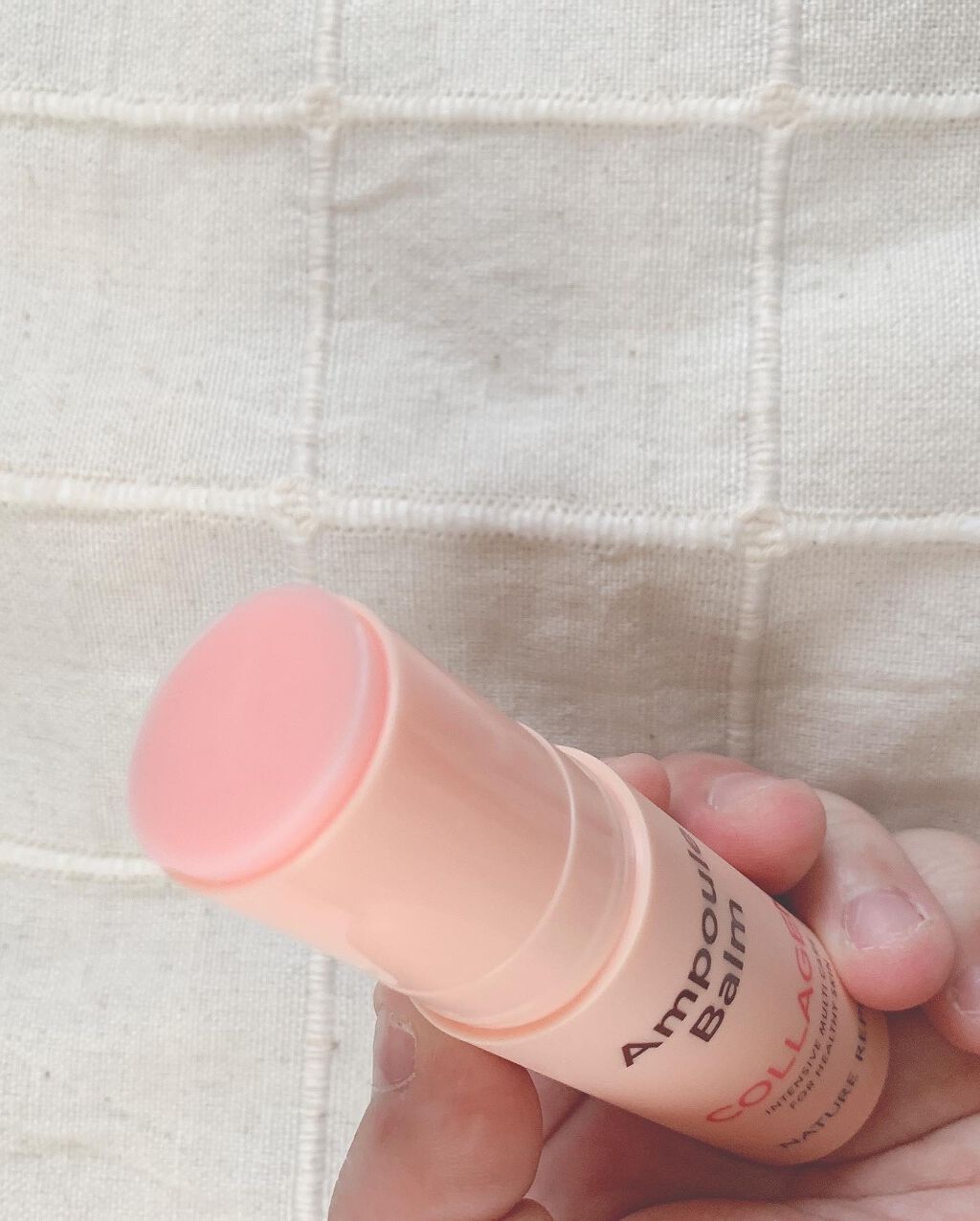 スティック美容液(コラーゲン)/ネイチャーリパブリック/フェイスバームを使ったクチコミ(2枚目)