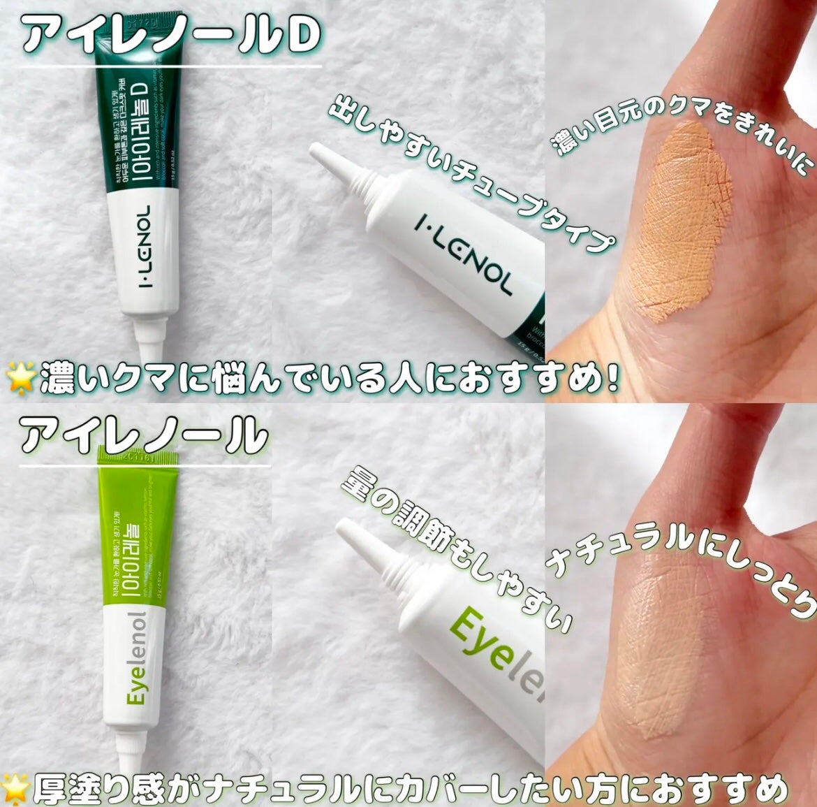 アイレノール クマクリーム/IRENOL/アイケア・アイクリームを使ったクチコミ(2枚目)