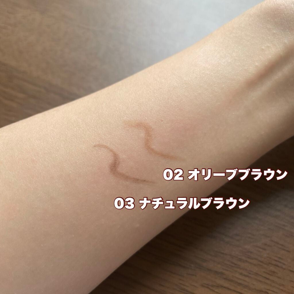 超細芯アイブロウ/CEZANNE/アイブロウペンシルを使ったクチコミ(3枚目)