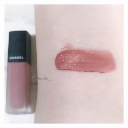 ルージュ アリュール インク/CHANEL/口紅を使ったクチコミ(4枚目)