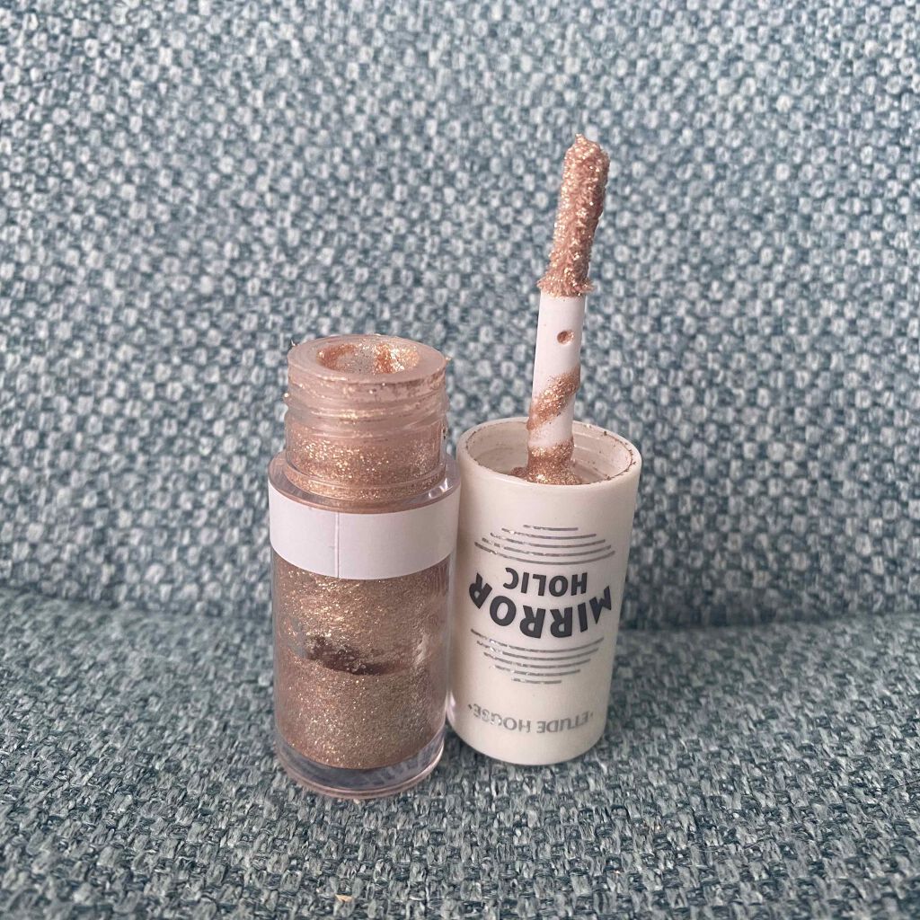 ミラーホリック リキッドアイズ/ETUDE/リキッドアイシャドウを使ったクチコミ（2枚目）