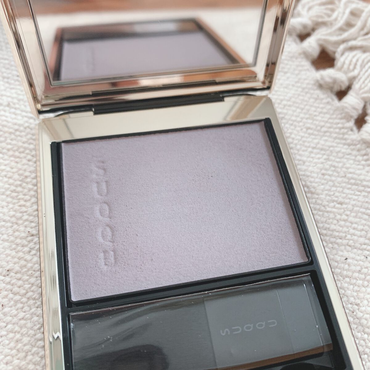 メルティング パウダー ブラッシュ/SUQQU/パウダーチークを使ったクチコミ（1枚目）