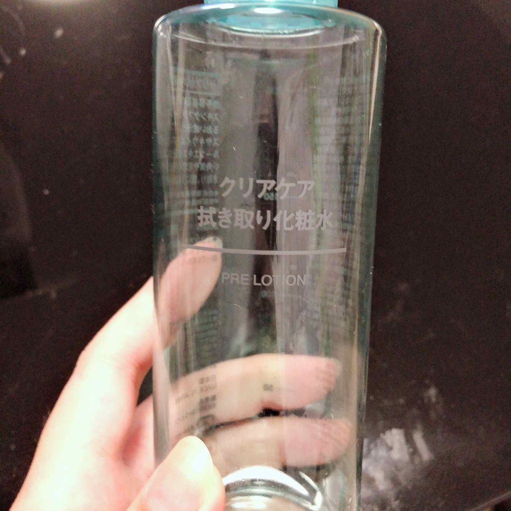 クリアケア拭き取り化粧水/無印良品/拭き取り化粧水を使ったクチコミ(1枚目)