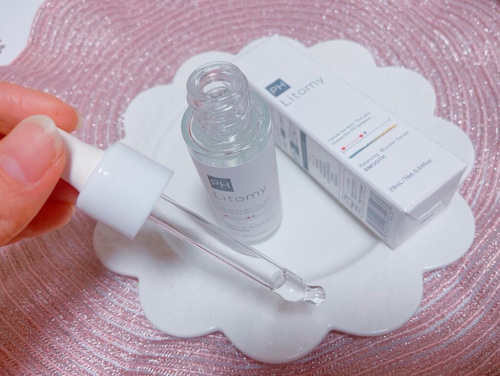 バランシング ブースターセラム　スムース/Litomy/美容液を使ったクチコミ（2枚目）